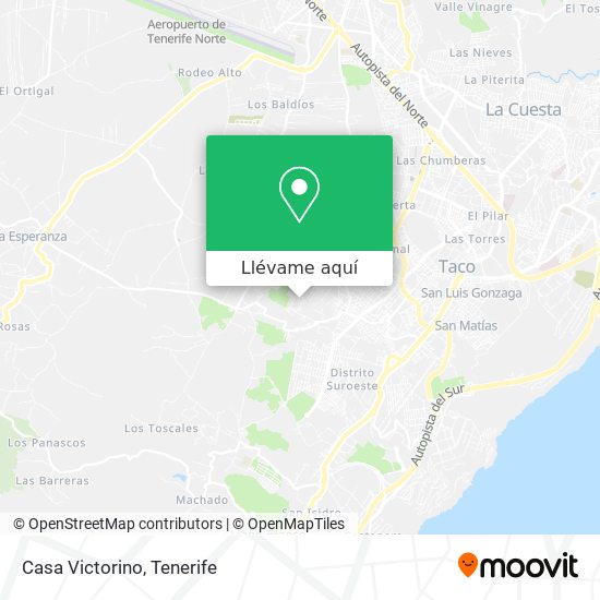 Mapa Casa Victorino