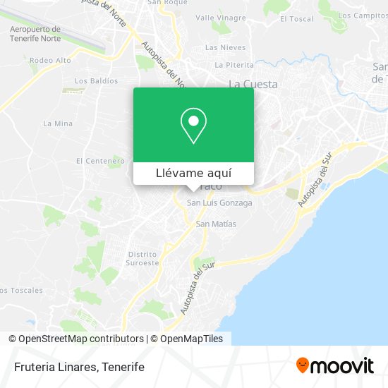 Mapa Fruteria Linares