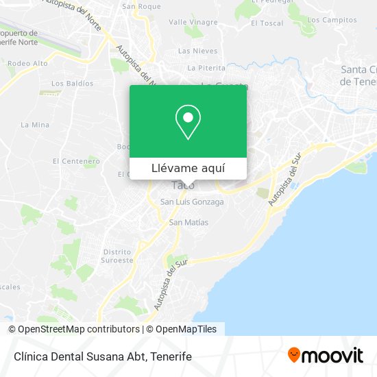 Mapa Clínica Dental Susana Abt