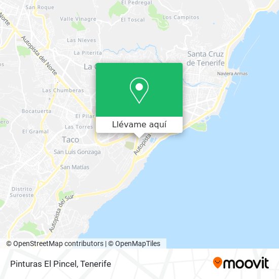 Mapa Pinturas El Pincel