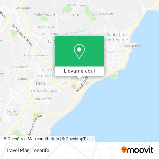 Mapa Travel Plan