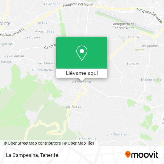 Mapa La Campesina
