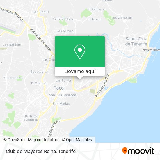 Mapa Club de Mayores Reina
