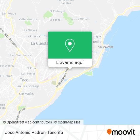 Mapa Jose Antonio Padron