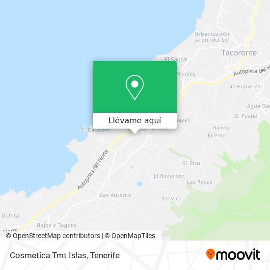 Mapa Cosmetica Tmt Islas