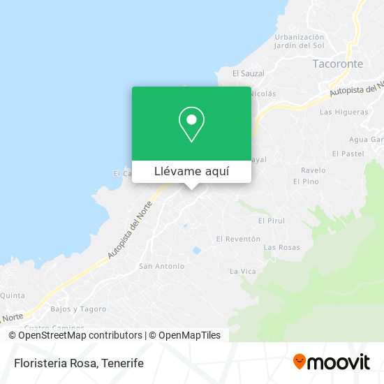 Mapa Floristeria Rosa