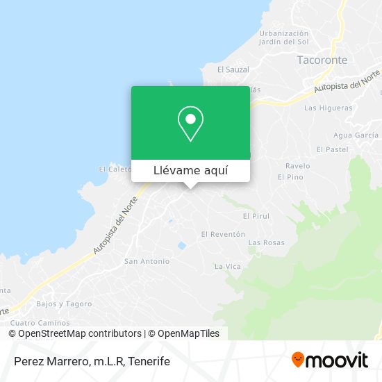 Mapa Perez Marrero, m.L.R