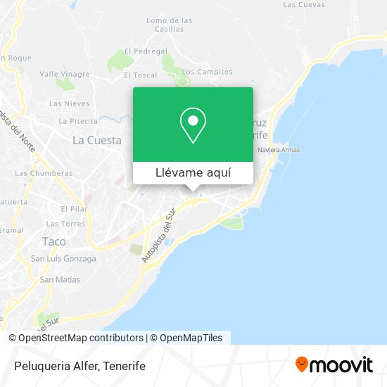 Mapa Peluqueria Alfer