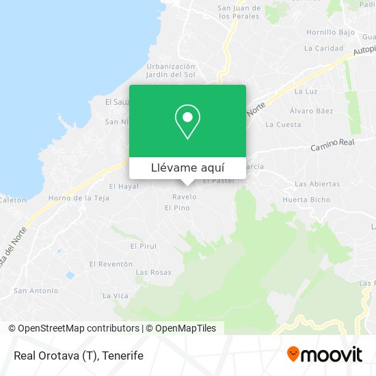 Mapa Real Orotava (T)
