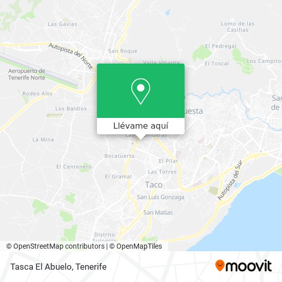 Mapa Tasca El Abuelo