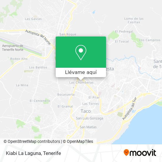Mapa Kiabi La Laguna
