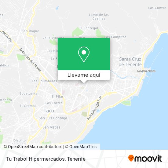 Mapa Tu Trébol Hipermercados