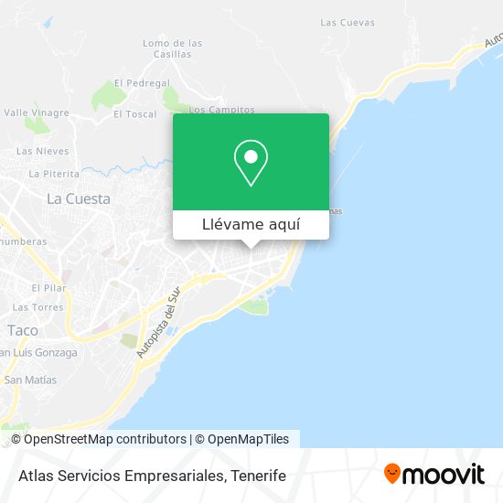 Mapa Atlas Servicios Empresariales