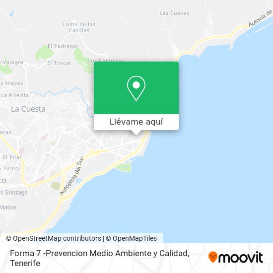 Mapa Forma 7 -Prevencion Medio Ambiente y Calidad
