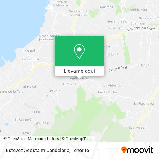 Mapa Estevez Acosta m Candelaria