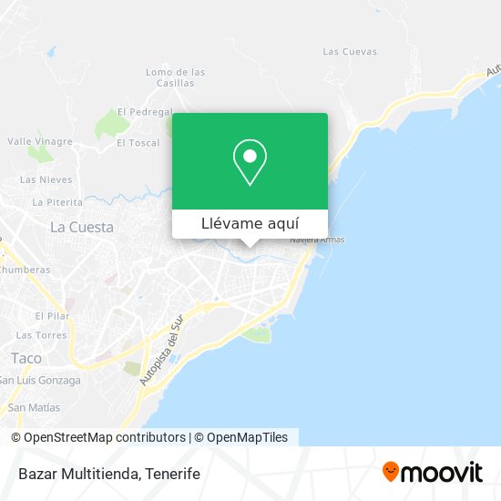 Mapa Bazar Multitienda