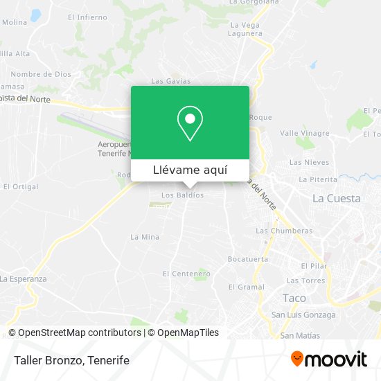 Mapa Taller Bronzo