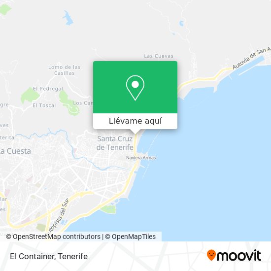 Mapa El Container