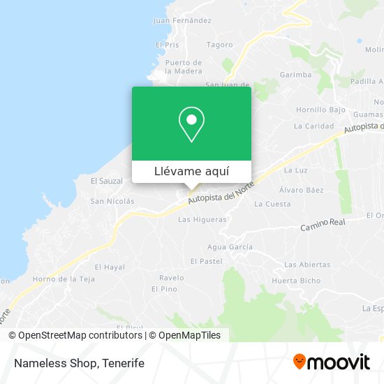 Mapa Nameless Shop