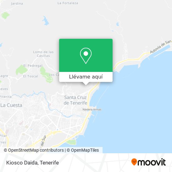 Mapa Kiosco Daida