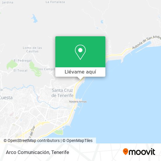 Mapa Arco Comunicación