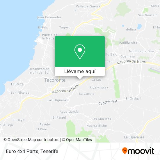 Mapa Euro 4x4 Parts