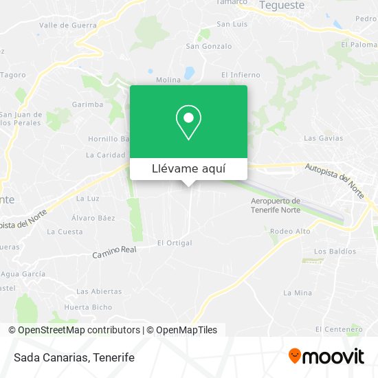 Mapa Sada Canarias