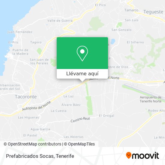 Mapa Prefabricados Socas