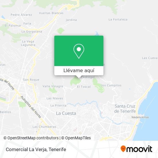 Mapa Comercial La Verja