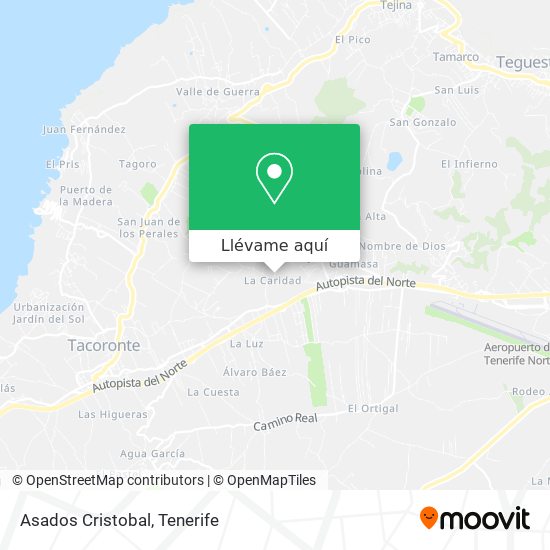 Mapa Asados Cristobal