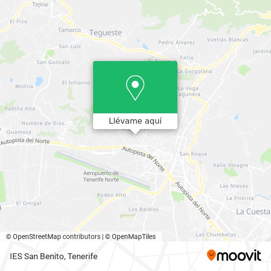 Mapa IES San Benito
