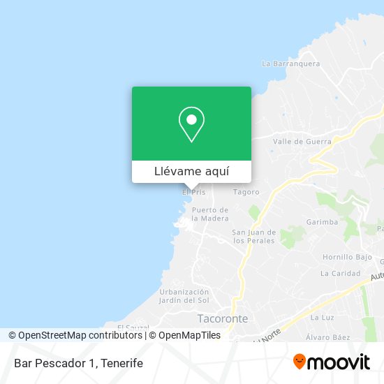 Mapa Bar Pescador 1
