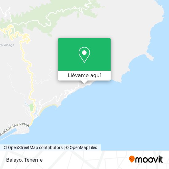Mapa Balayo