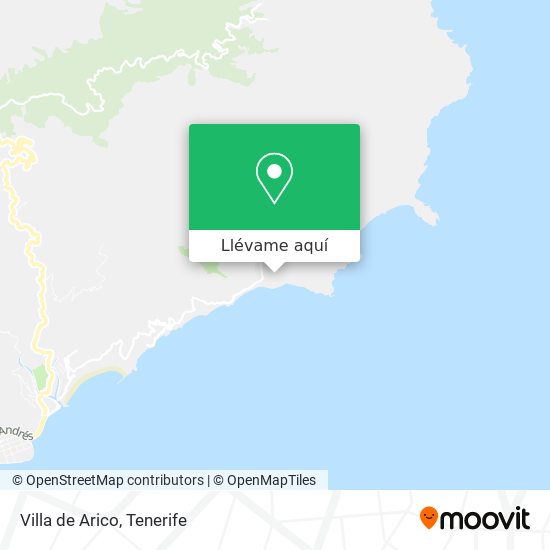Mapa Villa de Arico