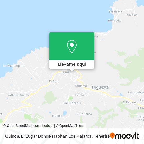 Mapa Quinoa, El Lugar Donde Habitan Los Pájaros