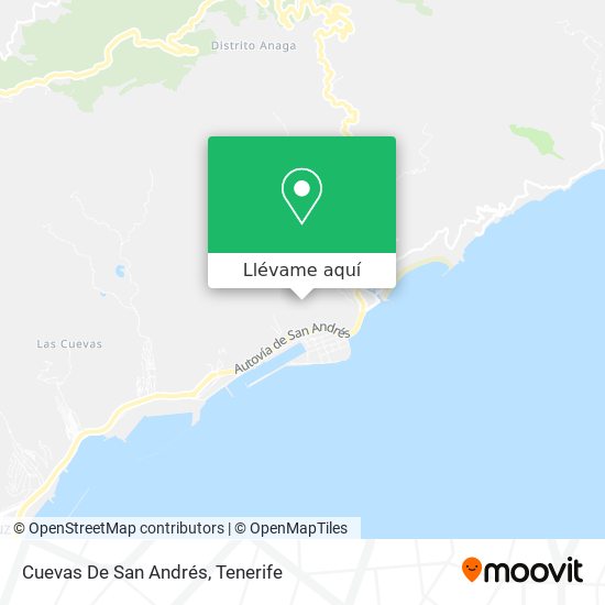 Mapa Cuevas De San Andrés