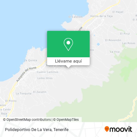 Mapa Polideportivo De La Vera