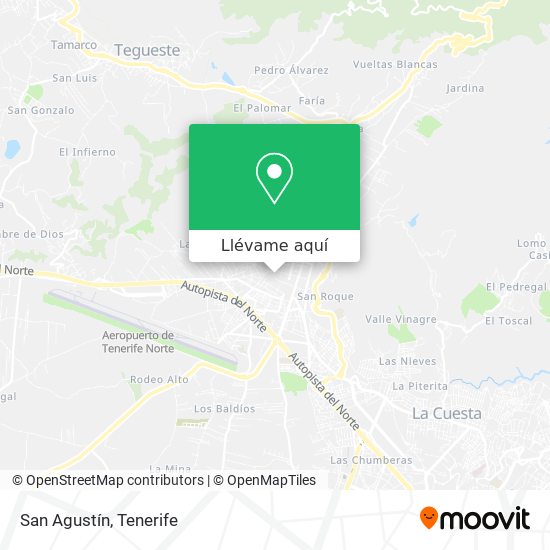 Mapa San Agustín