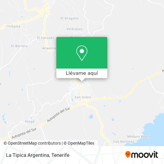 Mapa La Tipica Argentina