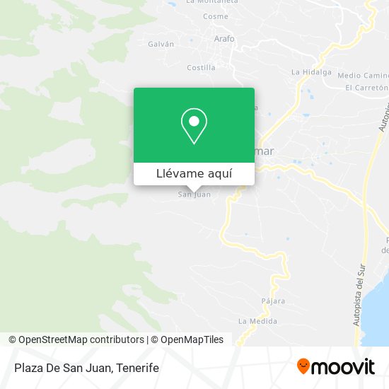 Mapa Plaza De San Juan
