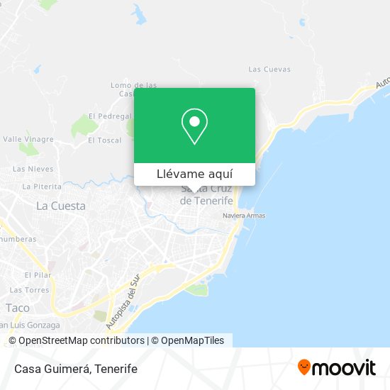 Mapa Casa Guimerá