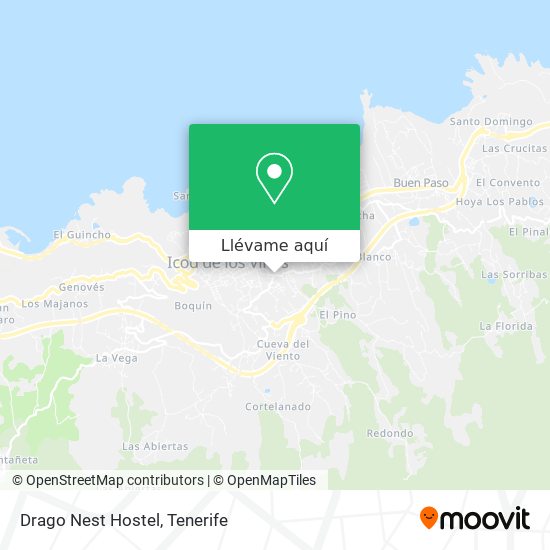 Mapa Drago Nest Hostel