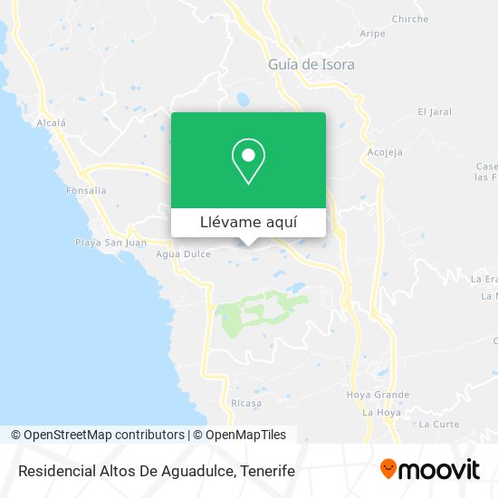 Mapa Residencial Altos De Aguadulce