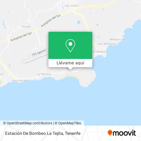 Mapa Estación De Bombeo La Tejita