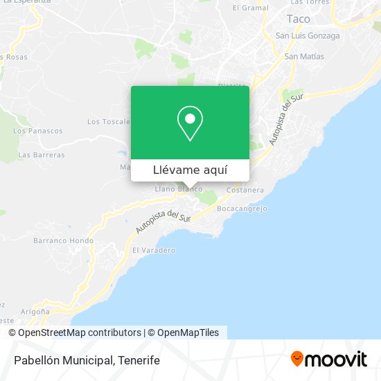 Mapa Pabellón Municipal