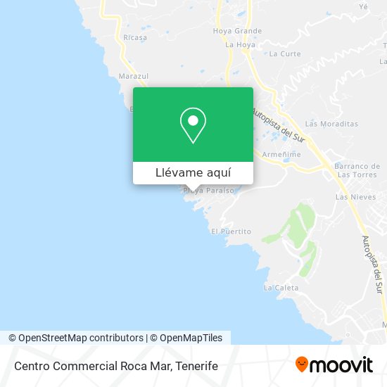 Mapa Centro Commercial Roca Mar