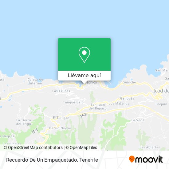 Mapa Recuerdo De Un Empaquetado