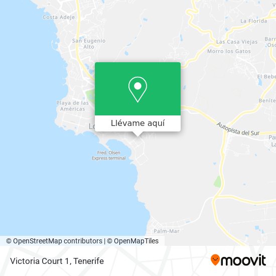 Mapa Victoria Court 1