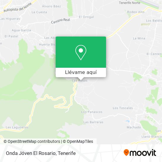Mapa Onda Jóven El Rosario