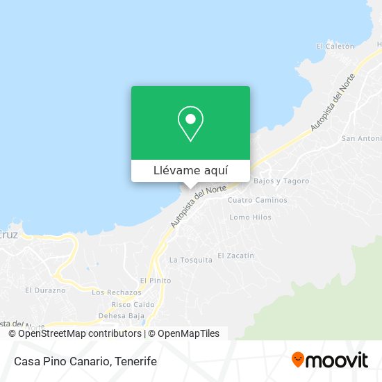 Mapa Casa Pino Canario